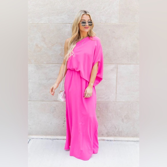 BRAND NEW One shoulder maxi dress - Picture 4 of 4